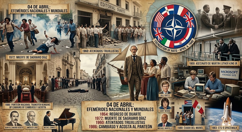 Efemérides del 04 de abril