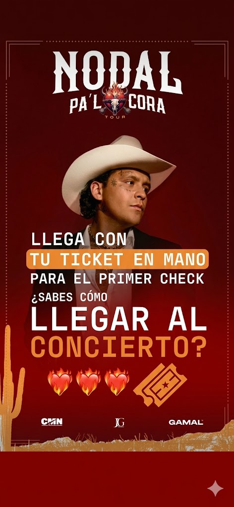 Todo listo para Nodal en Chavón: producción activa accesos y logística para el evento