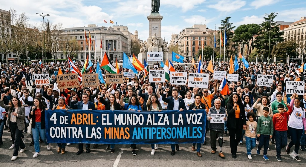 4 de abril: el mundo alza la voz contra las minas antipersonales