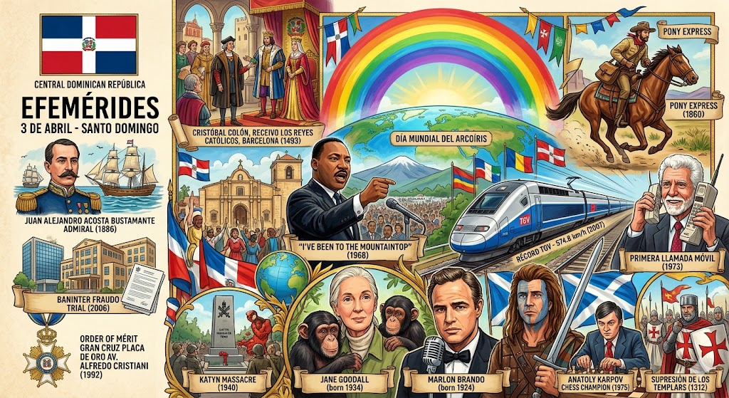 Efemérides del 03 de abril
