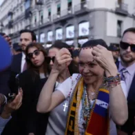 Miles aclaman a María Corina Machado en Madrid al grito de “¡Presidenta!”