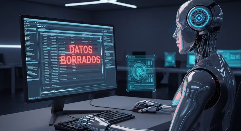 El lado oscuro de la IA: el agente de Claude borró todos los datos de una empresa sin aviso