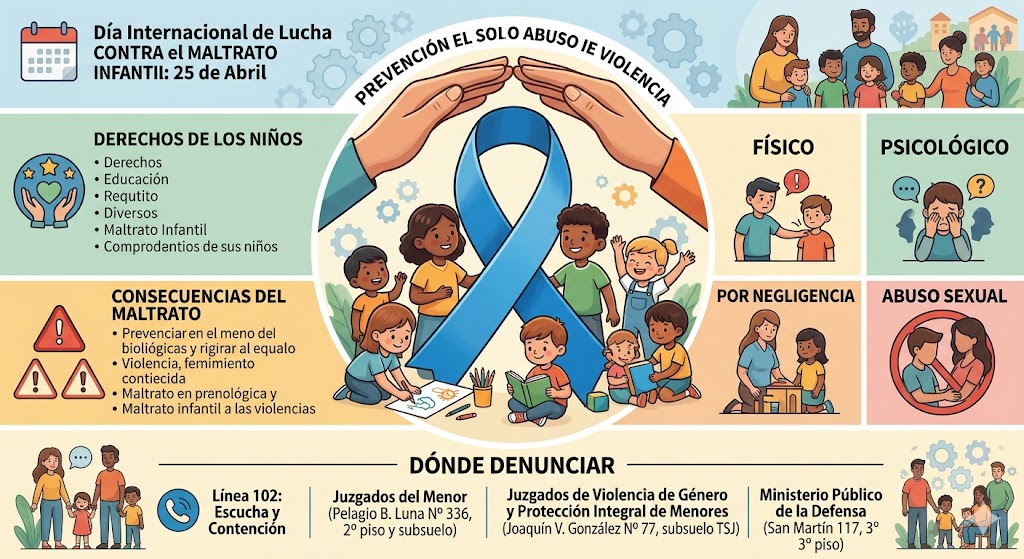 Día Internacional de Lucha contra el Maltrato Infantil