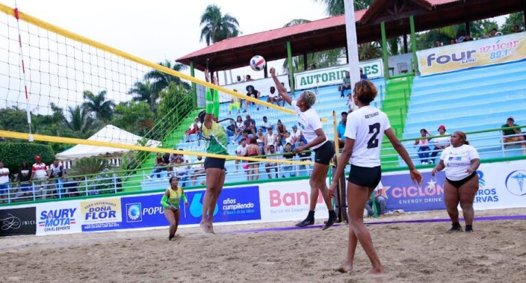 Flujo turístico y dinamismo económico en Hato Mayor y Vicentillo con el voleibol playero Semana Santa 2026