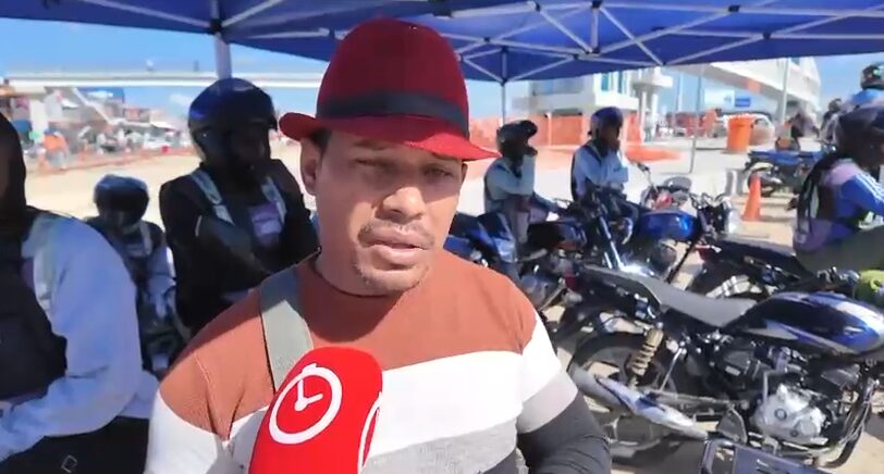 Motoconchistas aseguran flujo de pasajeros vuelve paulatinamente a la normalidad este lunes