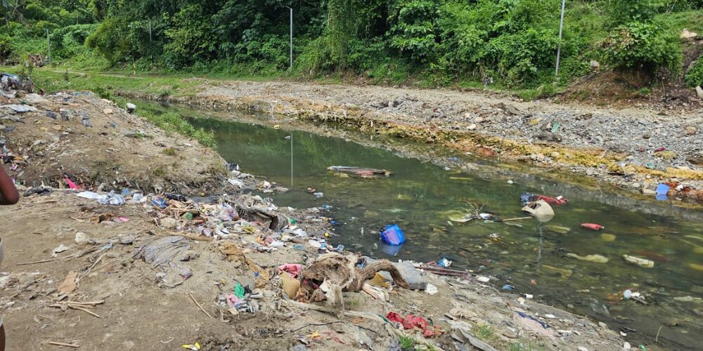 Moradores en La Puya de Arroyo Hondo piden al Gobierno intervenir cañada La Piscina