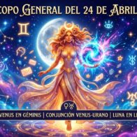 Horóscopo del 24 de abril de 2026