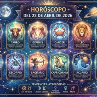 Horóscopo del 22 de abril de 2026