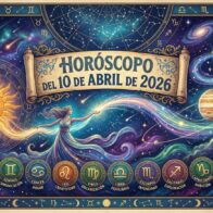 Horóscopo del 10 de abril de 2026
