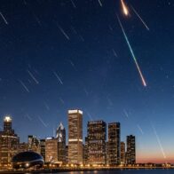Chicago será testigo el 22 de abril de una de las lluvias de meteoros más impresionantes del año