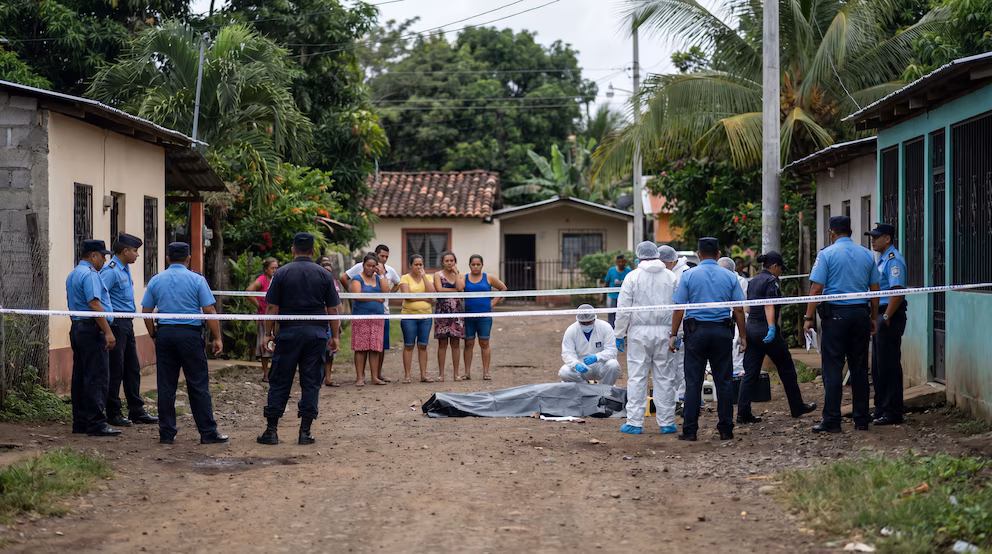Cinco puñaladas y un frasco de veneno: Femicida se quita la vida luego de ser acorralado por la policía en Nicaragua