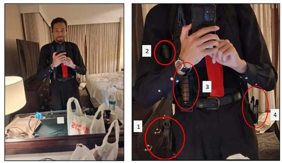 Un nuevo vídeo muestra a Cole Allen disparando a un agente durante una cena con Trump