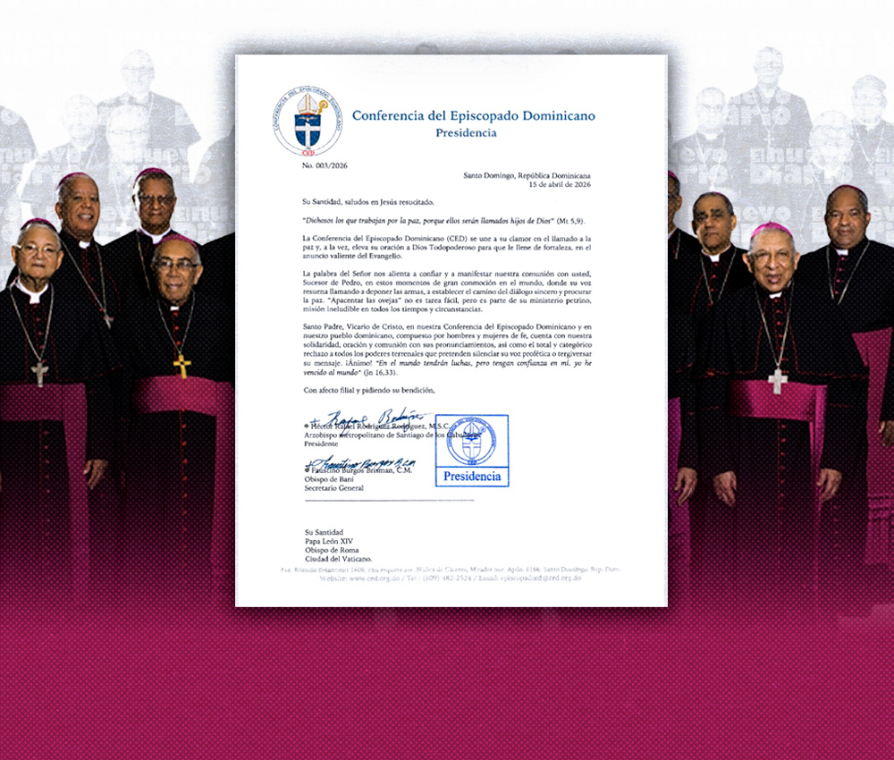 bispos dominicanos respaldan mensaje de paz del papa León XIV