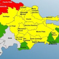 COE mantiene 4 provincias en alerta roja y reporta más de 5,000 desplazados por intensas lluvias