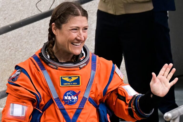 Christina Koch será la primera mujer astronauta en viajar a la luna