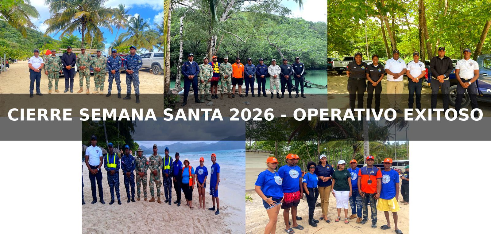 Las Galeras concluye con éxito el Operativo Semana Santa 2026