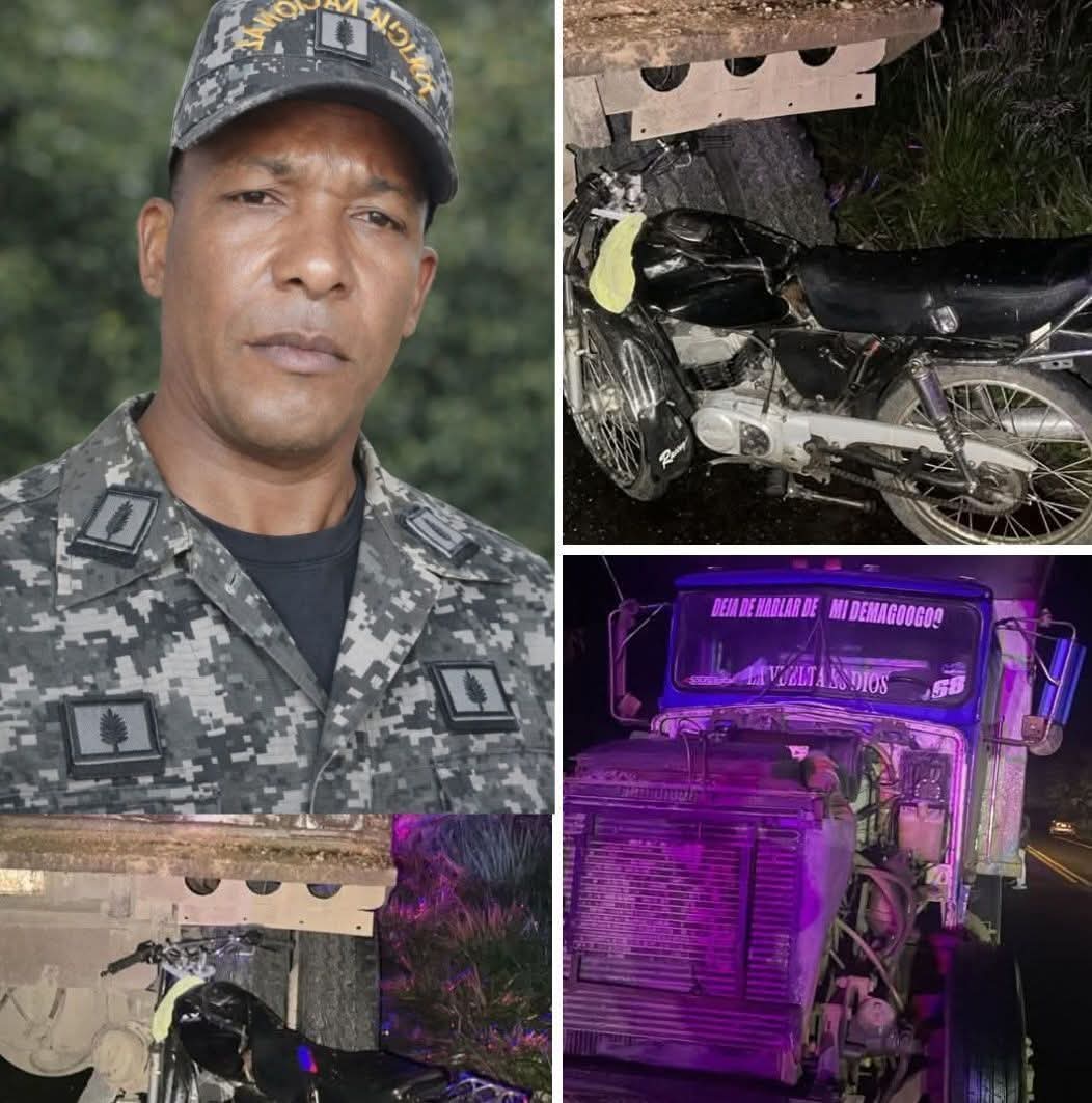 Muere segundo teniente de la Policía en accidente de tránsito en carretera El Seibo–Hato Mayor