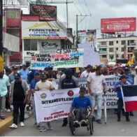 Sindicatos protestan en SFM contra modificación a la cesantía laboral y advierten lucha nacional