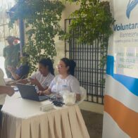 Voluntariado Banreservas impacta comunidades y fortalece cultura ambiental durante jornada de intercambio de plástico por alimentos en Santiago