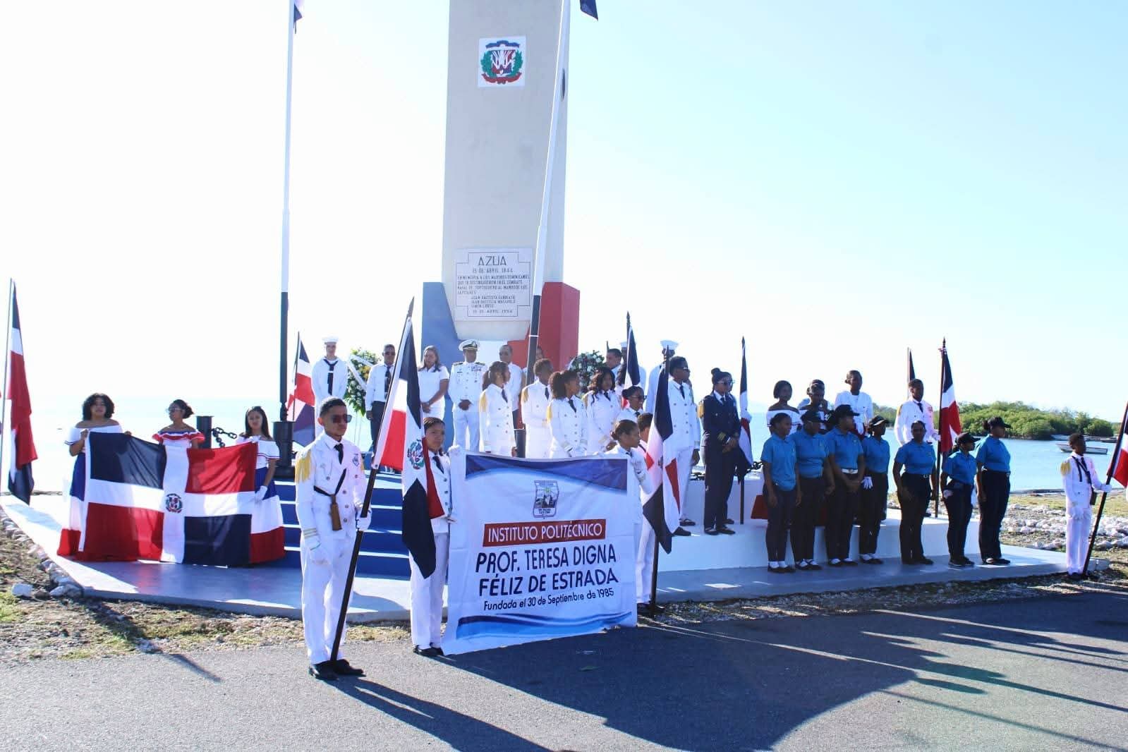 Autoridades de Azua conmemoran el 182 aniversario de la Batalla de Tortuguero