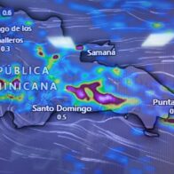 Indomet advierte lluvias intensas por vaguada esta tarde