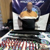 Dintel ocupa dos armas de fuego durante allanamiento en La Vega
