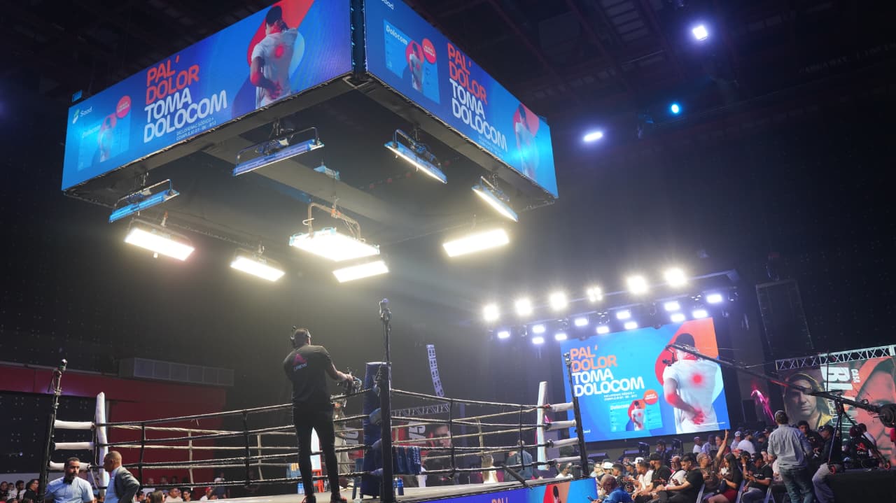 Impresionante montaje marca la noche de boxeo del Planeta Alofoke