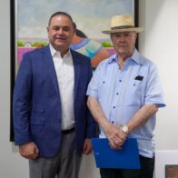 Hipólito Mejía respalda modernización agrícola tras visita a Oliverio Espaillat