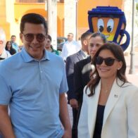 Ministro de Turismo y embajadora Leah Campos recorren la Zona Colonial