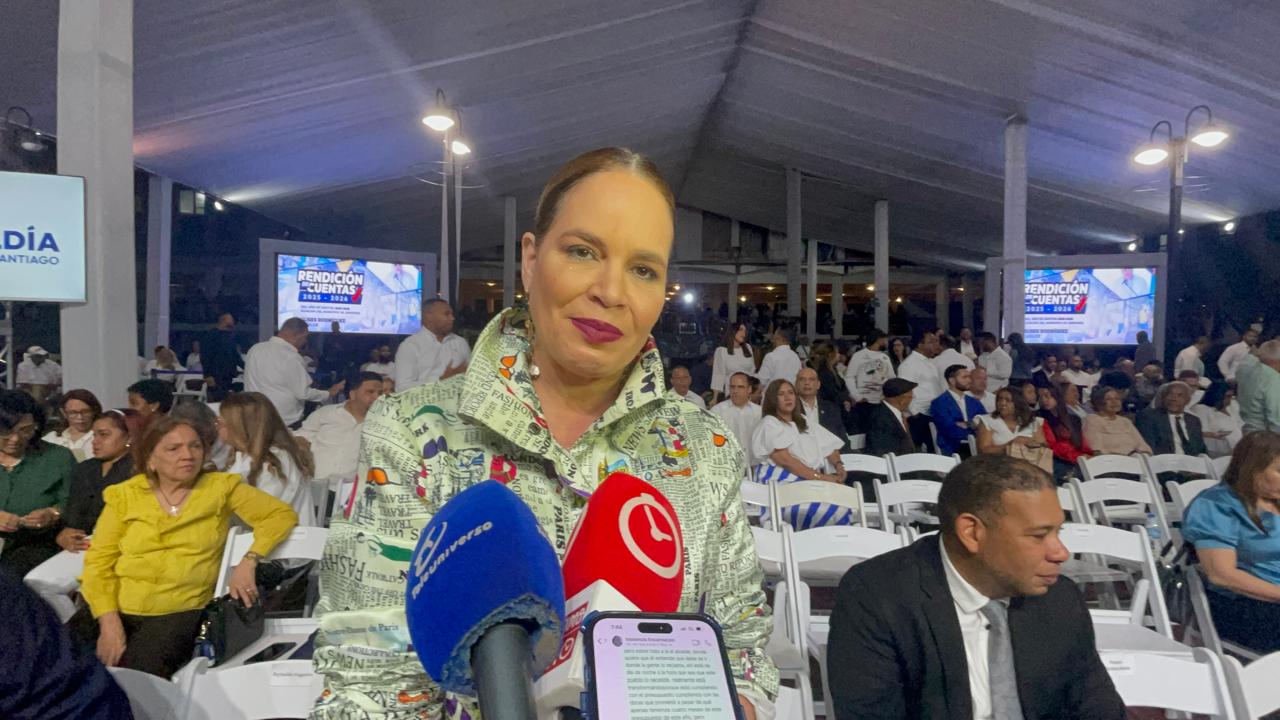 Santiago refuerza su proyección internacional como destino turístico de eventos, afirma Brenda Sánchez