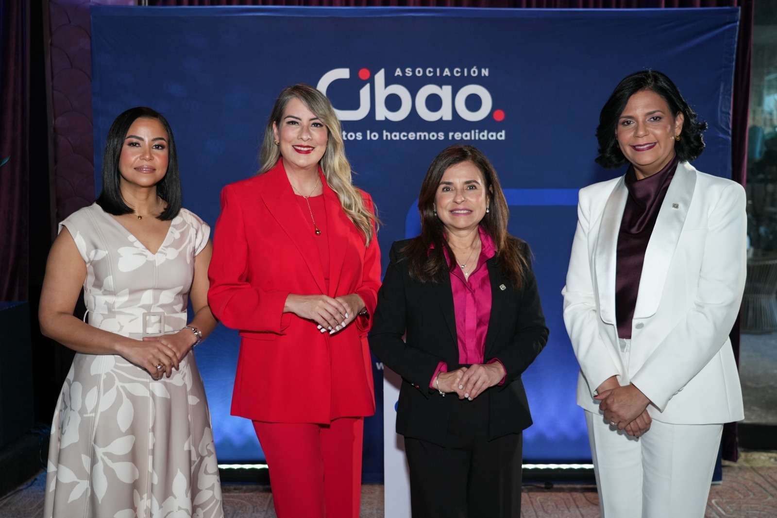 Aneyka Núñez, Mónica Ceballos, Rebeca Meléndez y Victoria Thomas.