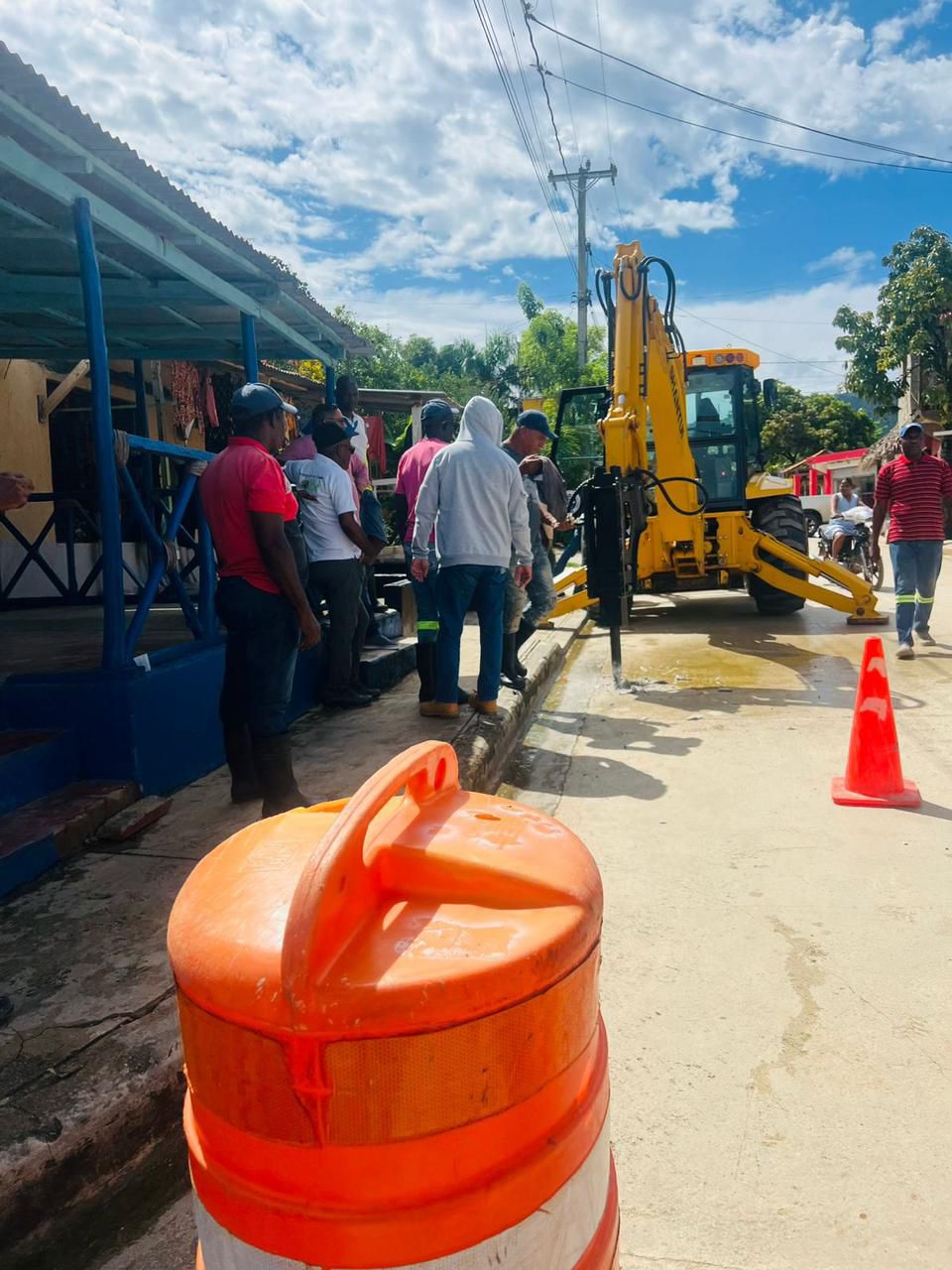 Distrito Municipal El Limón evalúa daños tras intensas lluvias