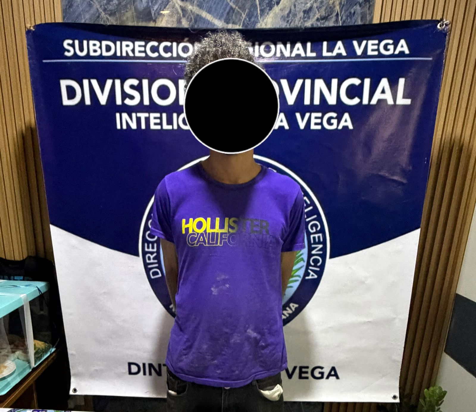 Policía Nacional ocupa arma de fabricación casera, cartuchos y apresa una persona durante operativo en La Vega