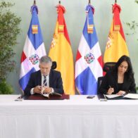 Faride Raful firma tratado internacional con España para fortalecer la prevención y detección del crimen organizado