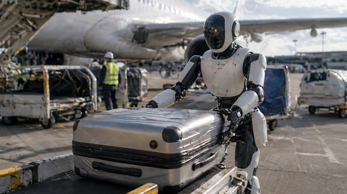 Japan Airlines utilizará robots humanoides en tareas de carga y descarga de aeropuertos