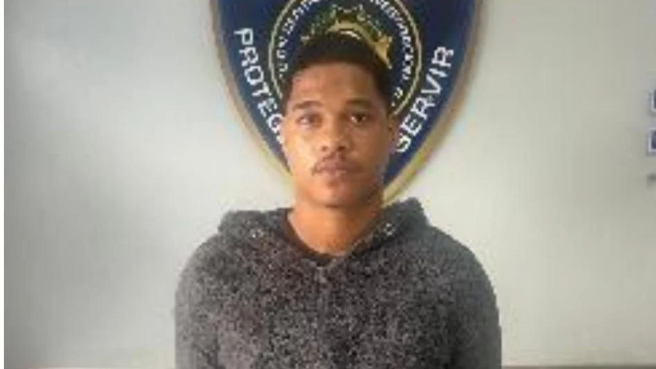 Policía Nacional captura a Yoel Hernández Jiménez, implicado en la muerte de un mayor en Villa Juana