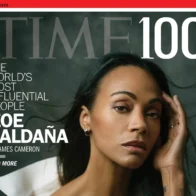 Zoe Saldaña, destacada entre las 100 personas más influyentes de 2026 de la revista Time