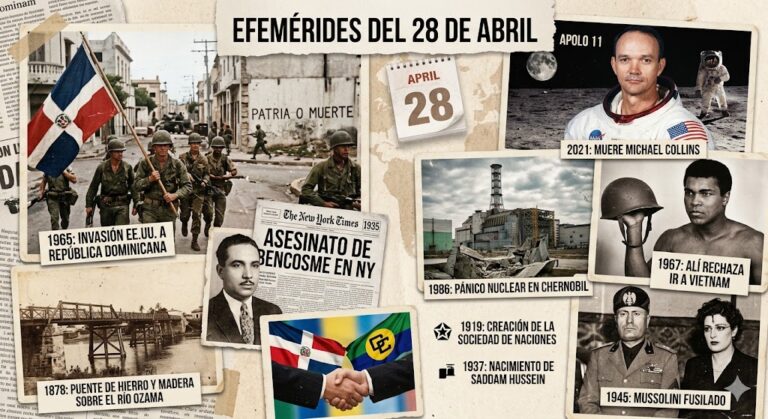 Efemérides del 28 de abril