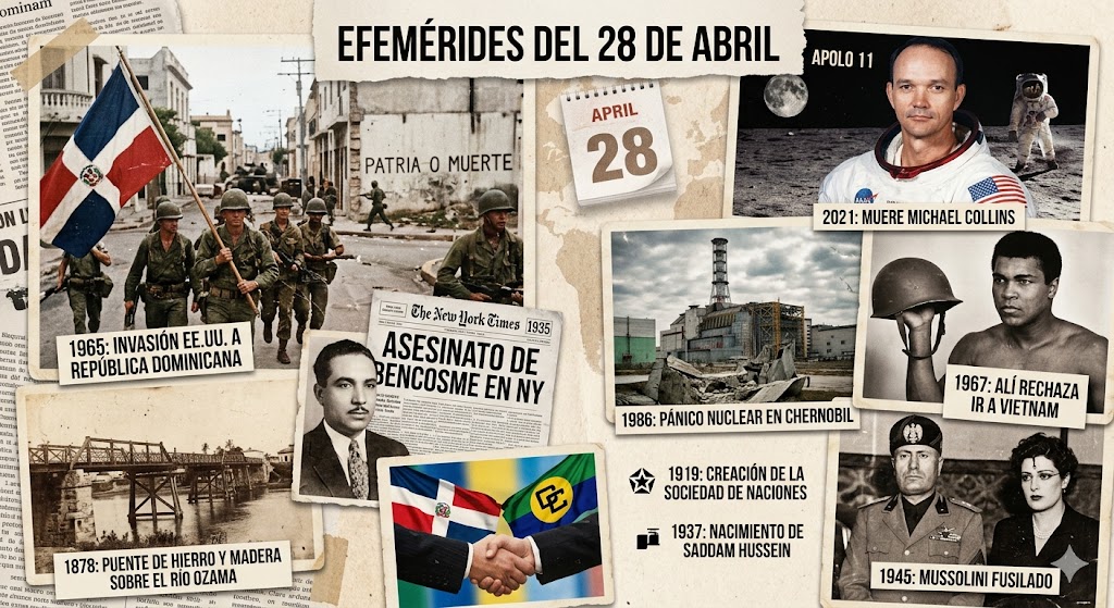 Efemérides del 28 de abril