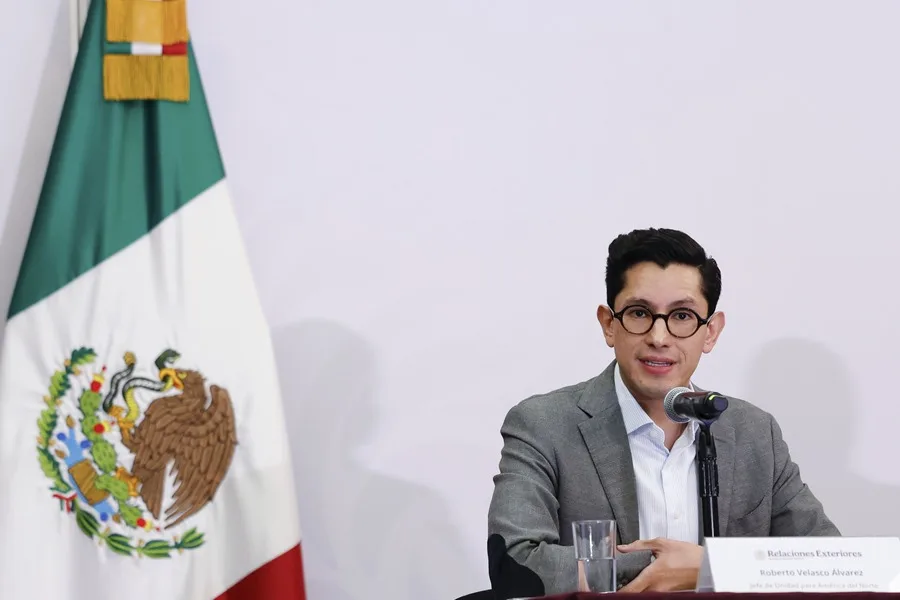 El Senado mexicano recibe la designación de Roberto Velasco para su ratificación como canciller