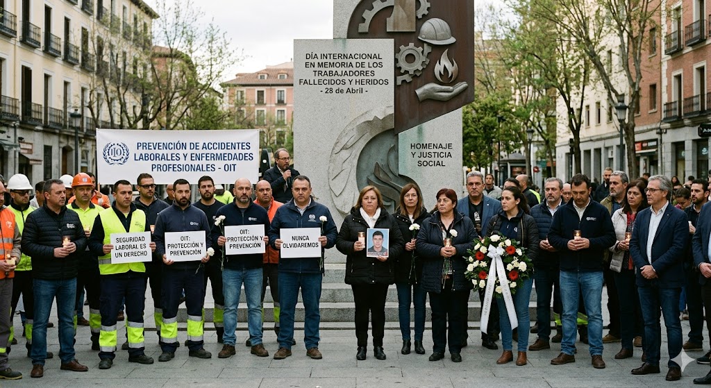Día Internacional en Memoria de los Trabajadores Fallecidos y Heridos: un llamado global a la prevención
