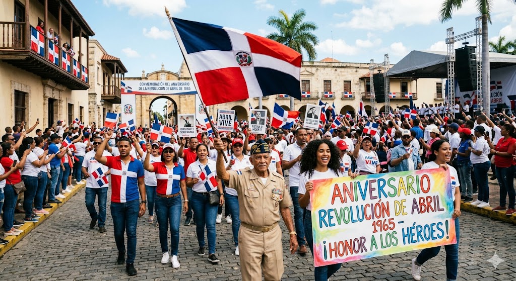 Aniversario de la Revolución de Abril de 1965 en República Dominicana