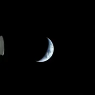 Astronautas dicen que ya vieron la cara oculta de la Luna en una entrevista desde Orión