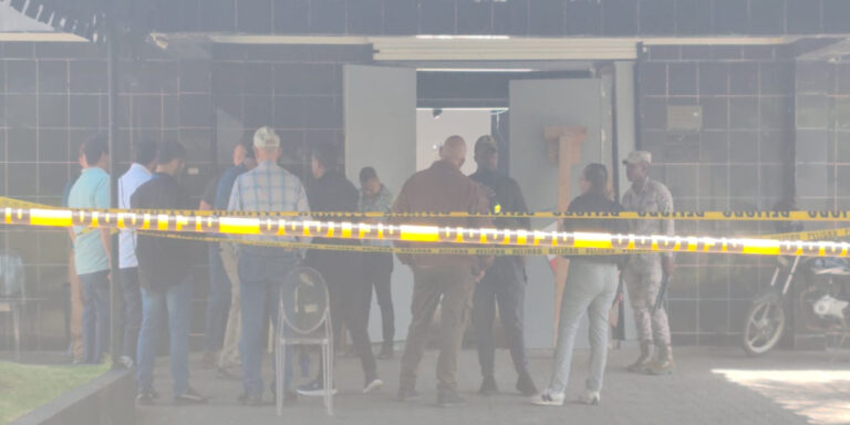 Ahora mismo: peritos de la defensa de los Espaillat realizan contra peritaje en ruinas del Jet Set