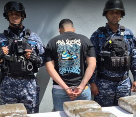 Ocupan presunta marihuana y arrestan joven en Capotillo