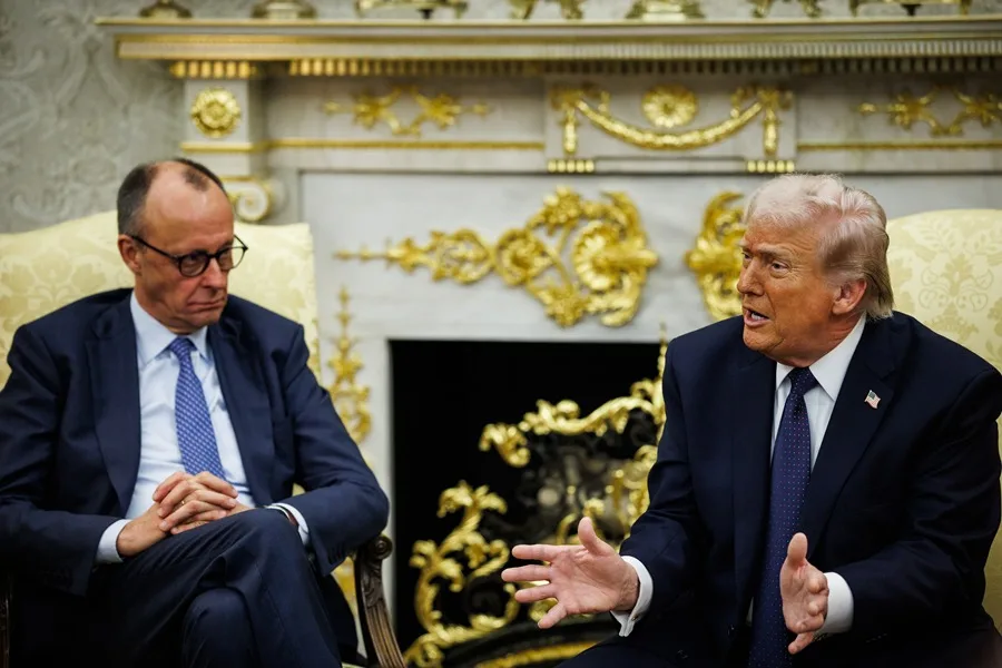 Trump responde a las críticas del canciller Merz: «Con razón a Alemania le va tan mal»