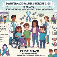 Día Internacional del Síndrome 22q11: conciencia sobre una condición genética poco diagnosticada