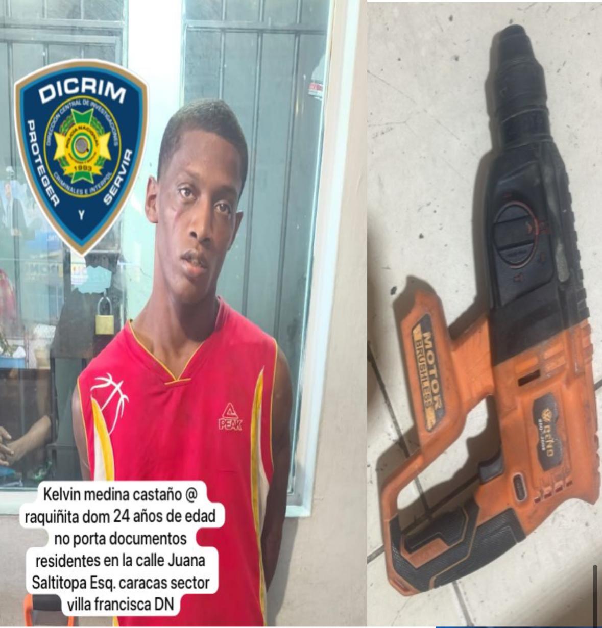 Capturan a “Raquiñita” por presuntos robos en vehículos en Ensanche Ozama y Villa Duarte