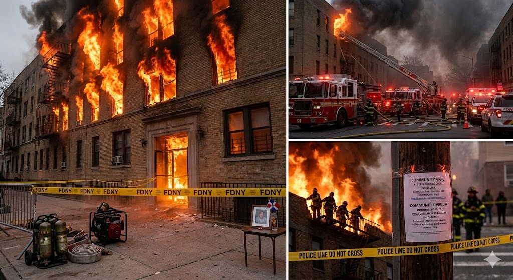 Madre e hijo dominicanos mueren en incendio de apartamento en Brooklyn; investigan posible discusión previa