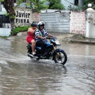 Lluvias causan inundaciones urbanas en el gran Santo Domingo